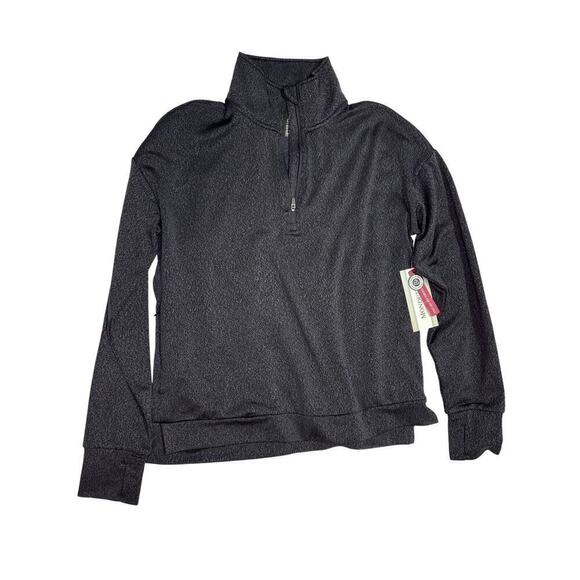 Mondetta Tops - NWT Mondetta Unisex Small 1/4 Zip Performance Pullover Long Sleeve Gray Sweater